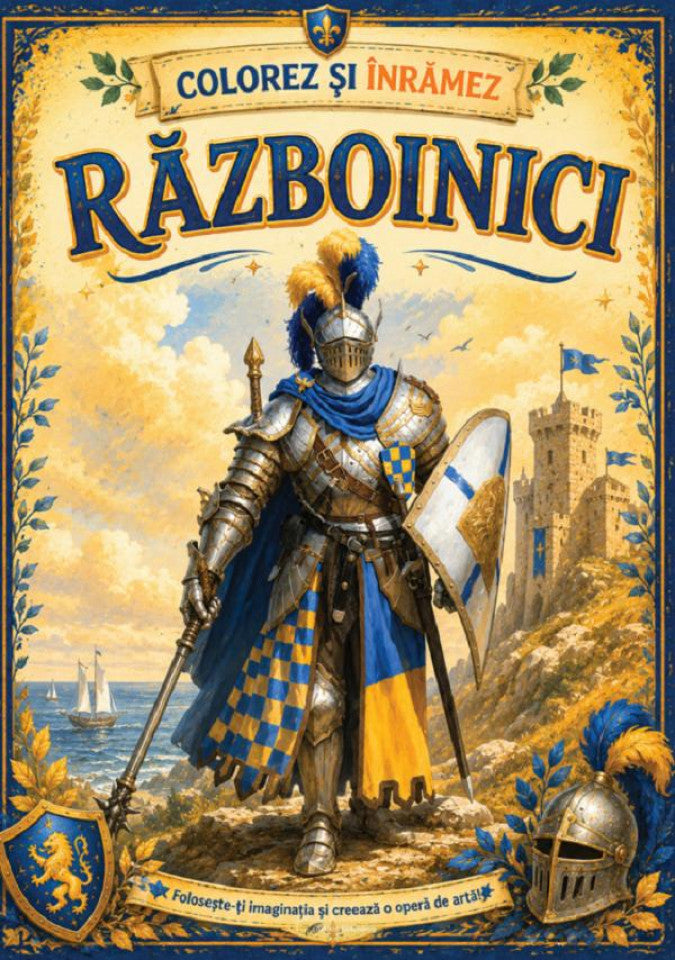 Colorez și înrămez - Războinici