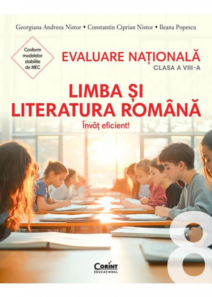 Evaluare națională 2026. Limba și literatura română. Învăț eficient! - clasa a VIII-a