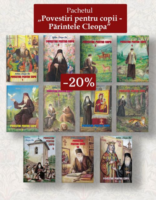 Pachet - Povestiri pentru copii - Părintele Cleopa