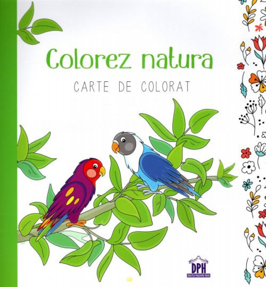 Colorez natura - Carte de colorat