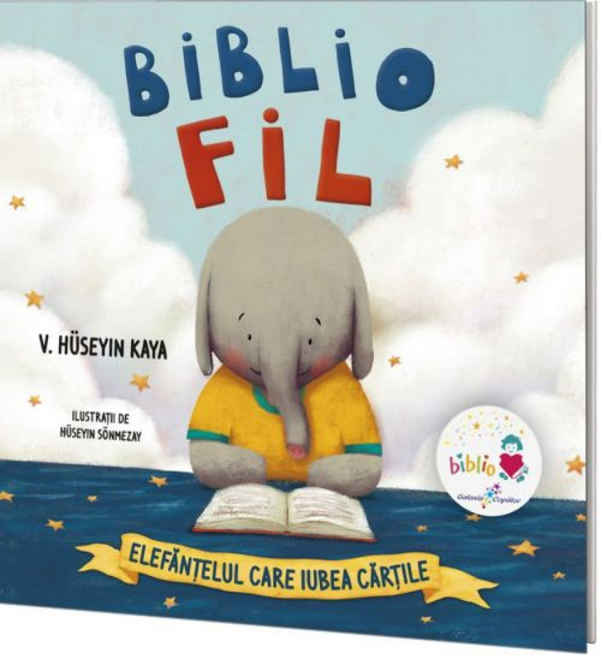Bibliofil: Elefănțelul care iubea cărțile