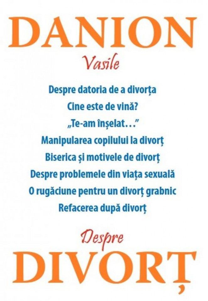Despre divorţ