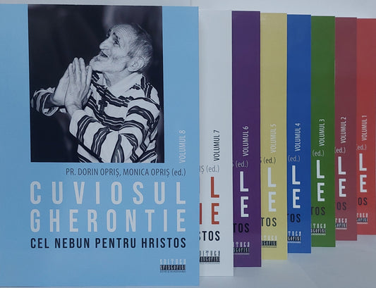 Cuviosul Gherontie cel nebun pentru Hristos (set 8 volume)