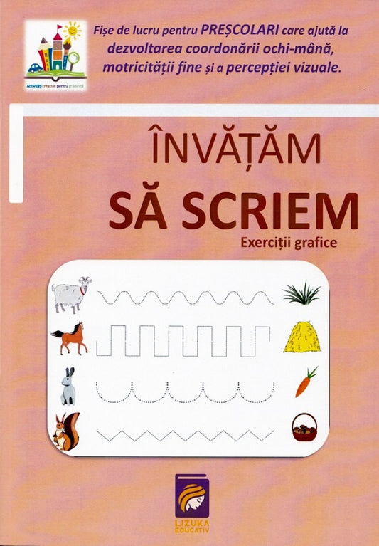 Învățăm să scriem. Exerciții grafice