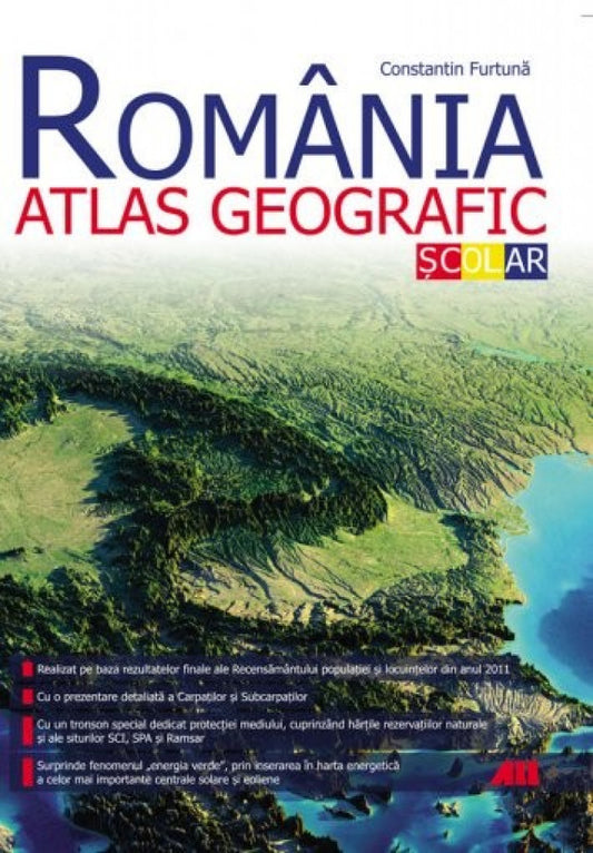 România. Atlas geografic școlar (Ediția a II-a)