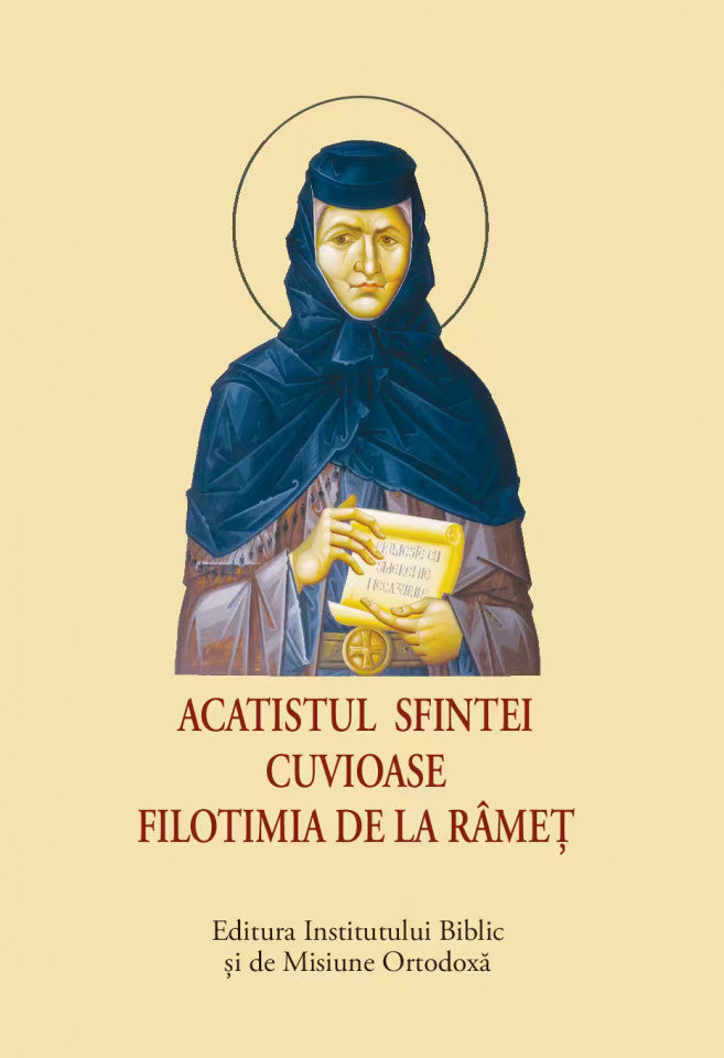 Acatistul Sfintei Cuvioase Filotimia de la Râmeț – format mic