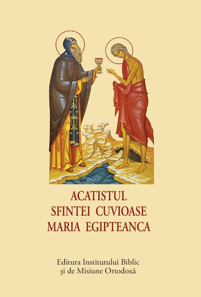 Acatistul Sfintei Cuvioase Maria Egipteanca – format mic