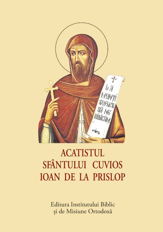 Acatistul Sfântului Cuvios Ioan de la Prislop – format mic