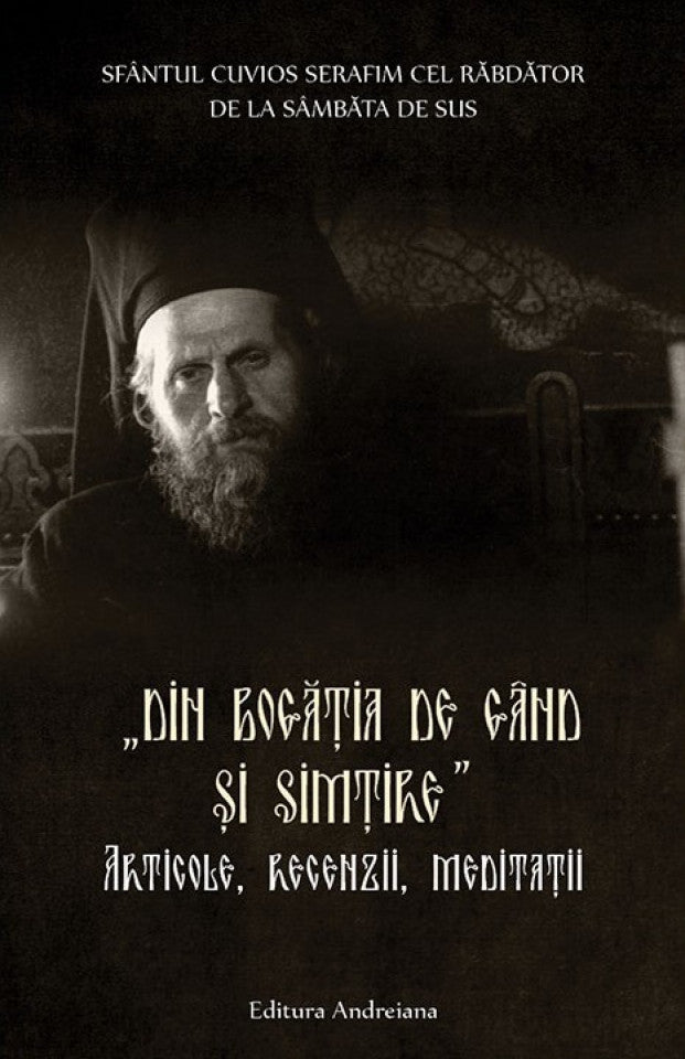Din bogăția de gând și simțire. Articole, recenzii, meditații