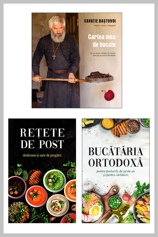 Pachet - Bucătăria ortodoxă pentru posturile de peste an și pentru sărbători