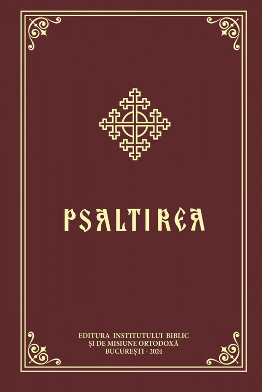 Psaltirea – format mare – broșată