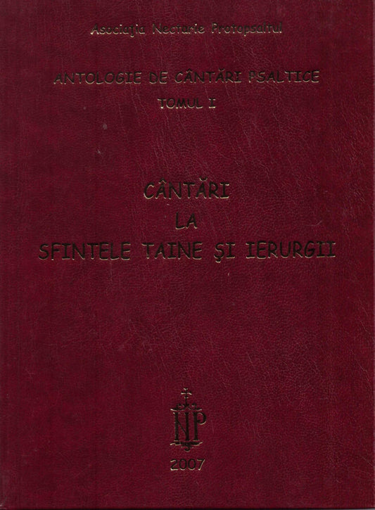 Cântări la Sfintele Taine și Ierurgii