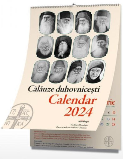Calendar Călăuze duhovnicești -  2024