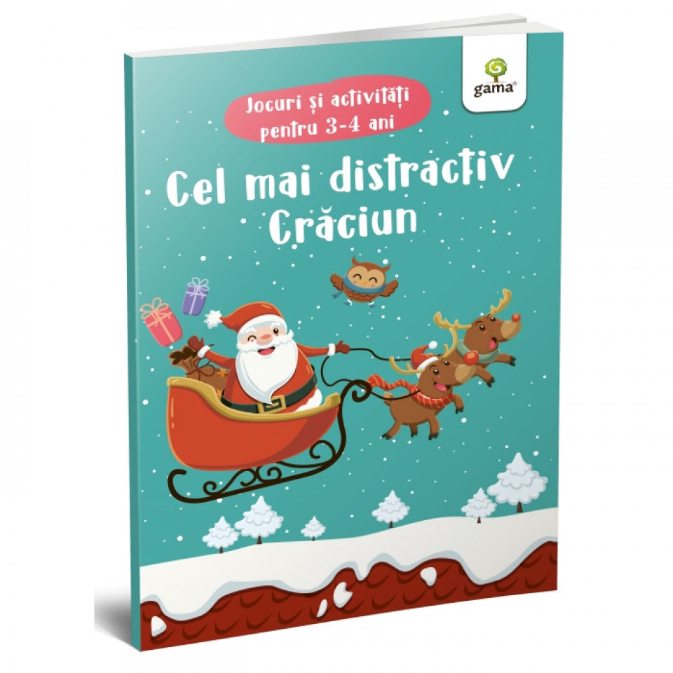 Cel mai distractiv Crăciun. Jocuri și activități pentru 3-4 ani