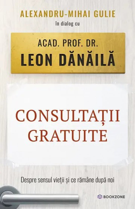 Consultații gratuite. Despre sensul vieții și ce rămâne după noi