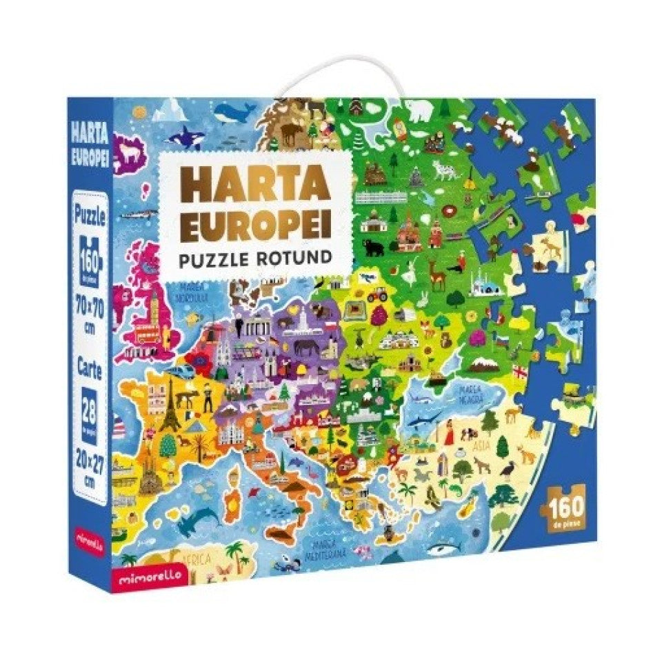 Puzzle Mimorello - Harta Europei