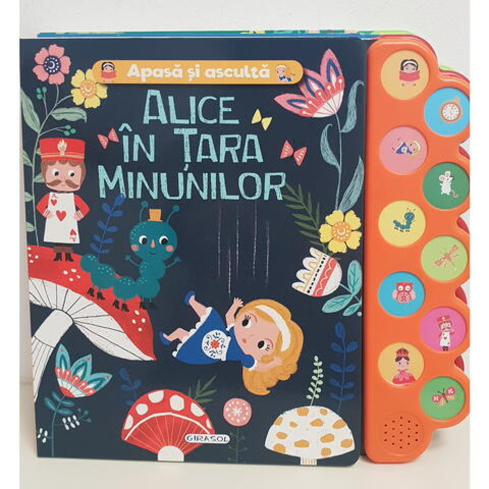 Apasă și ascultă povestea - Alice în Țara Minunilor