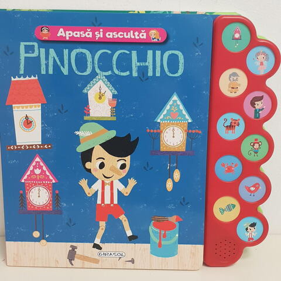 Apasă si ascultă povestea - Pinocchio
