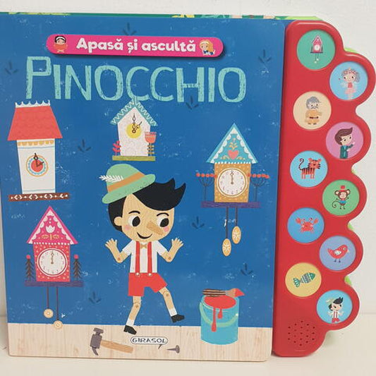 Apasă si ascultă povestea - Pinocchio