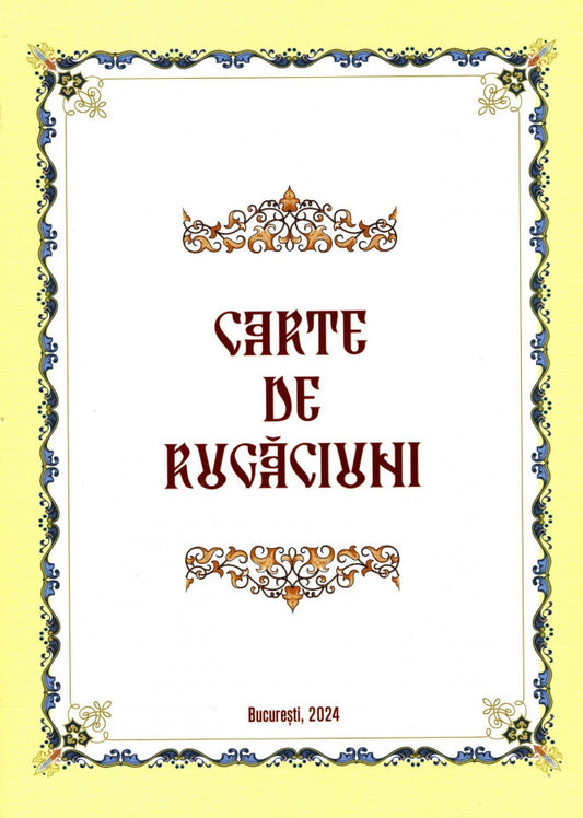 Carte de rugăciuni (scris normal, necartonată, 120 de pagini)