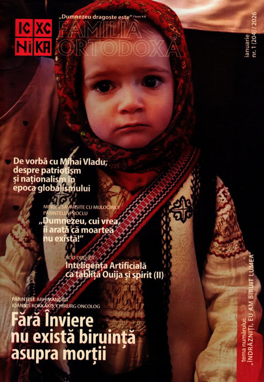 Familia ortodoxă - ianuarie 2026
