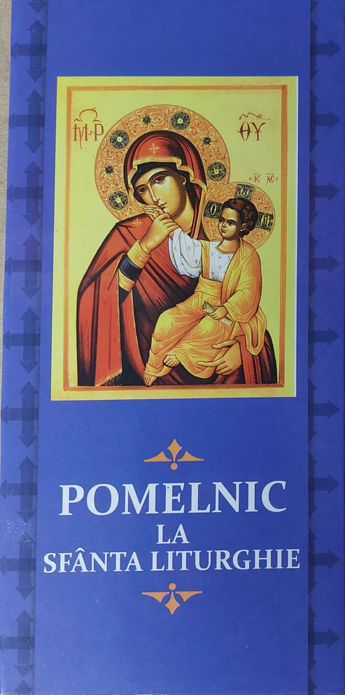 Pomelnic la Sfânta Liturghie cartonat