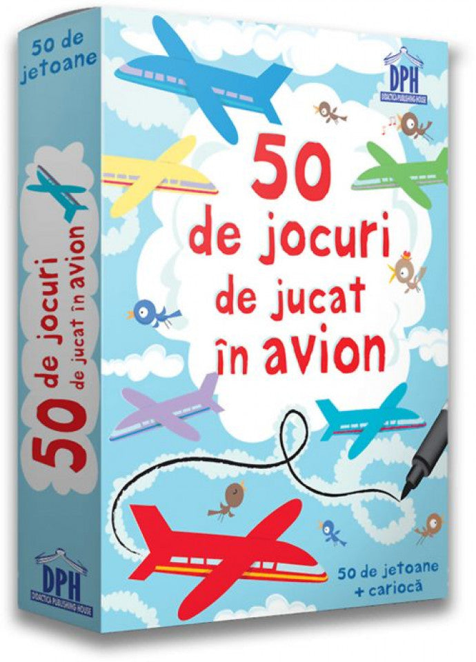 50 de jocuri de jucat în avion