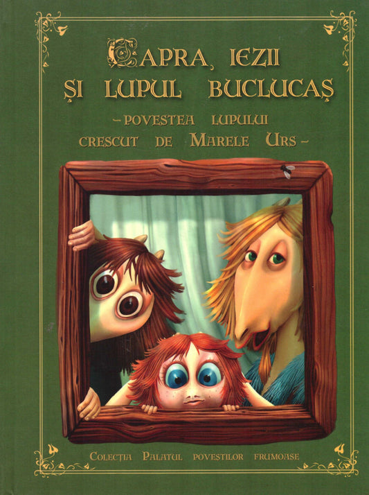 Capra, iezii și lupul buclucaș. Povestea lupului crescut de Marele Urs
