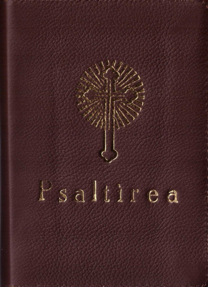 Psaltirea (mica, format A6, piele, fermoar)