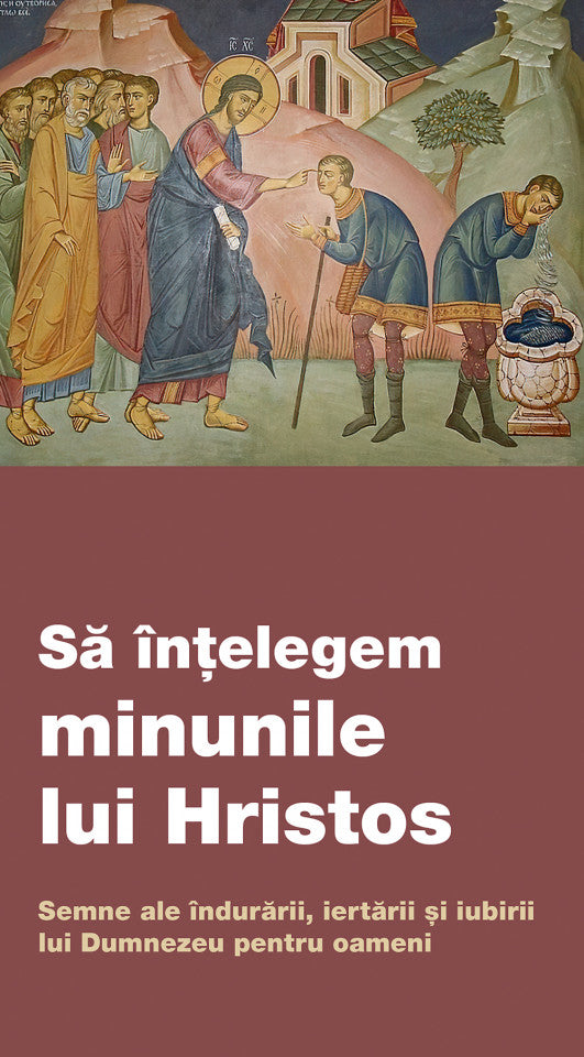 Să înțelegem minunile lui Hristos. Semne ale îndurării, iertării și iubirii lui Dumnezeu pentru oameni