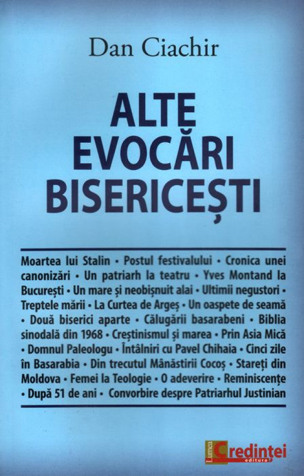 Alte evocari bisericești