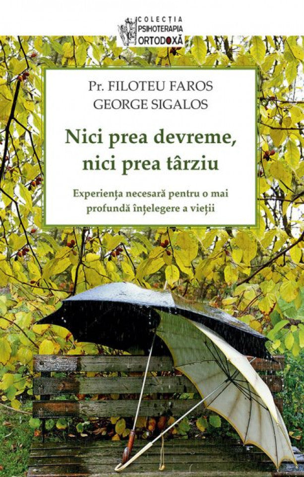 Nici prea devreme, nici prea târziu. Experiența necesară pentru o mai profundă înțelegere a vieții