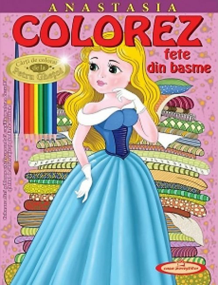 Anastasia: colorez fete din basme