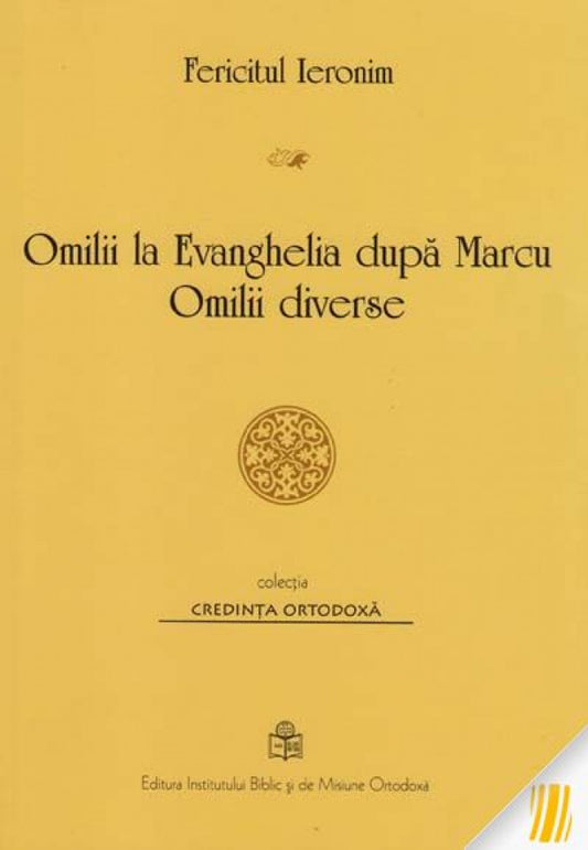Omilii la Evanghelia după Marcu. Omilii diverse
