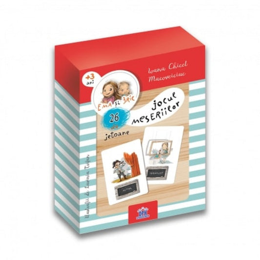 Ema și Eric. Jocul meseriilor. 26 de jetoane (+3 ani)