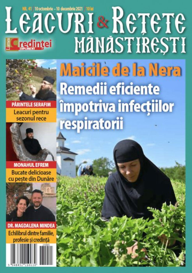 Leacuri şi reţete mănăstireşti. Nr. 41 (10 octombrie -10 decembrie 2021)