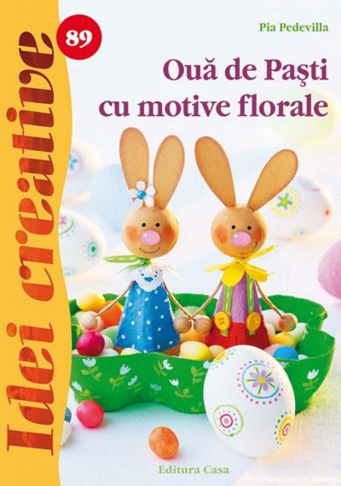 Ouă de Paşti cu motive florale