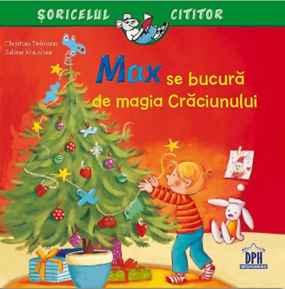 Max se bucură de magia Crăciunului