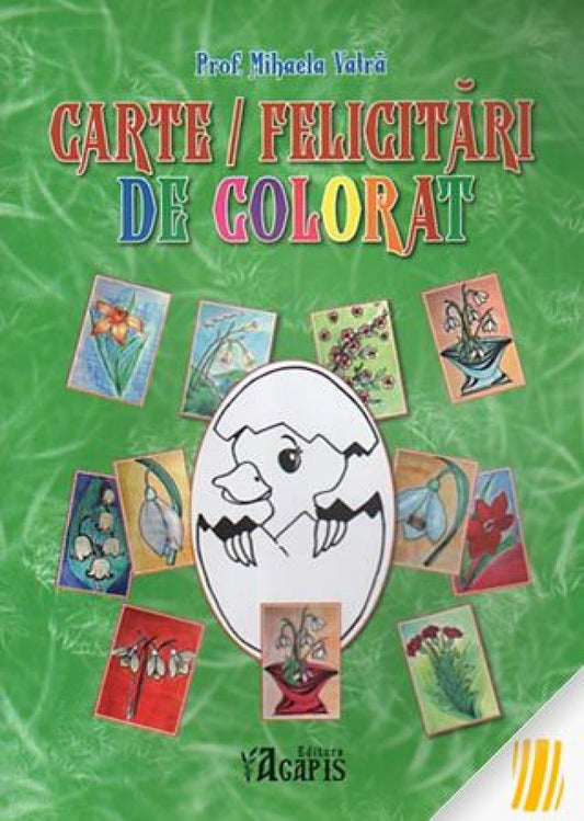 Carte/ Felicitări de colorat