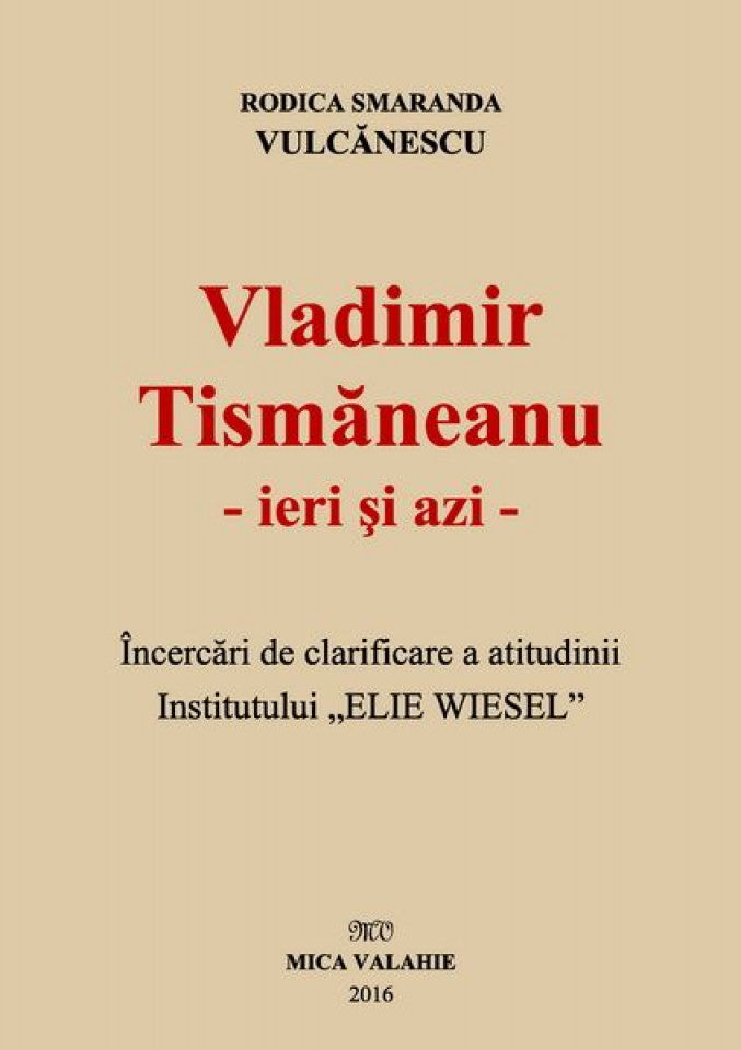 Vladimir Tismăneanu - ieri şi azi